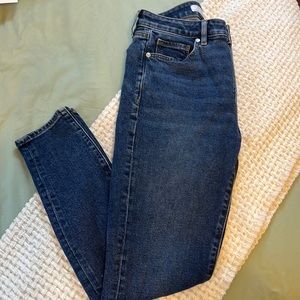 Loft high waisted skinny jeans